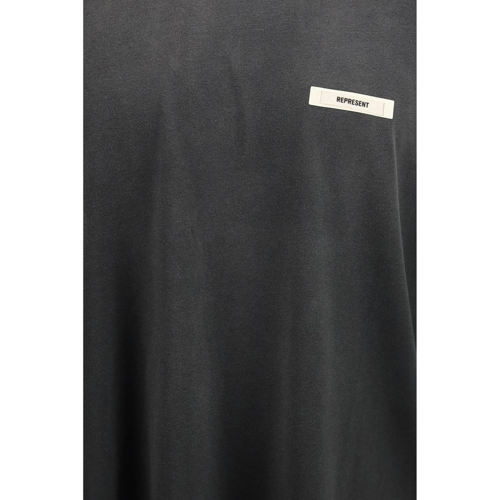 Represent Gray Cotton T-Shirt - Eljoys Fashion 