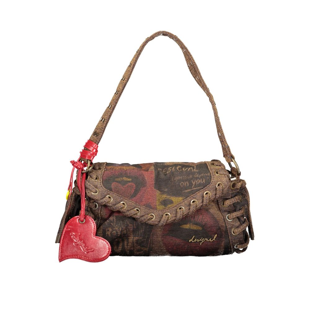 Desigual Brown Cotton Women's Bag - Eljoys Fashion 
