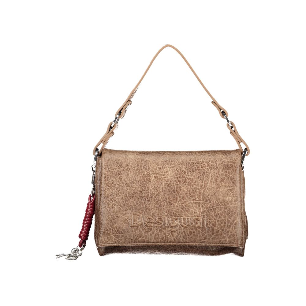 Desigual Brown Polyurethane Women's Bag - Eljoys Fashion 