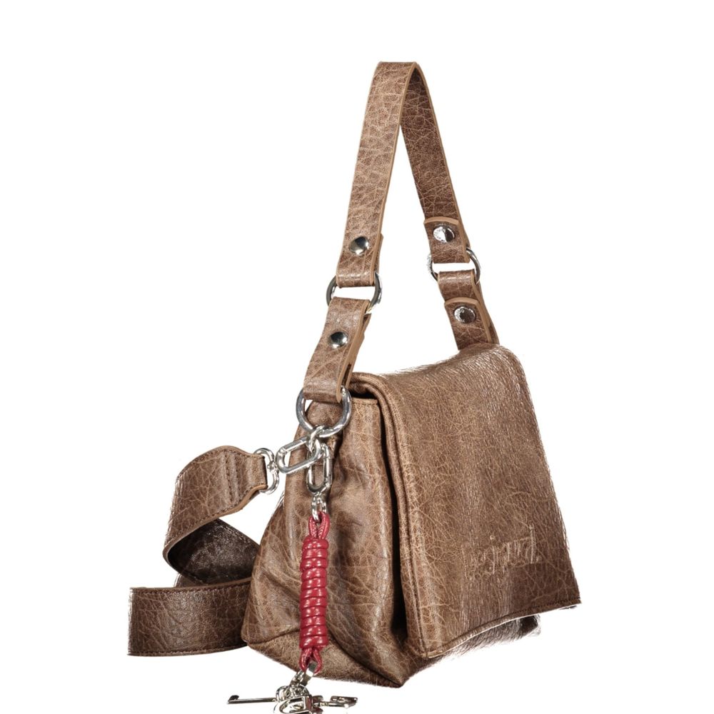 Desigual Brown Polyurethane Women's Bag - Eljoys Fashion 