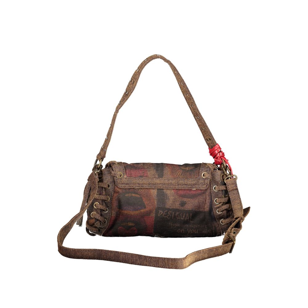 Desigual Brown Cotton Women's Bag - Eljoys Fashion 
