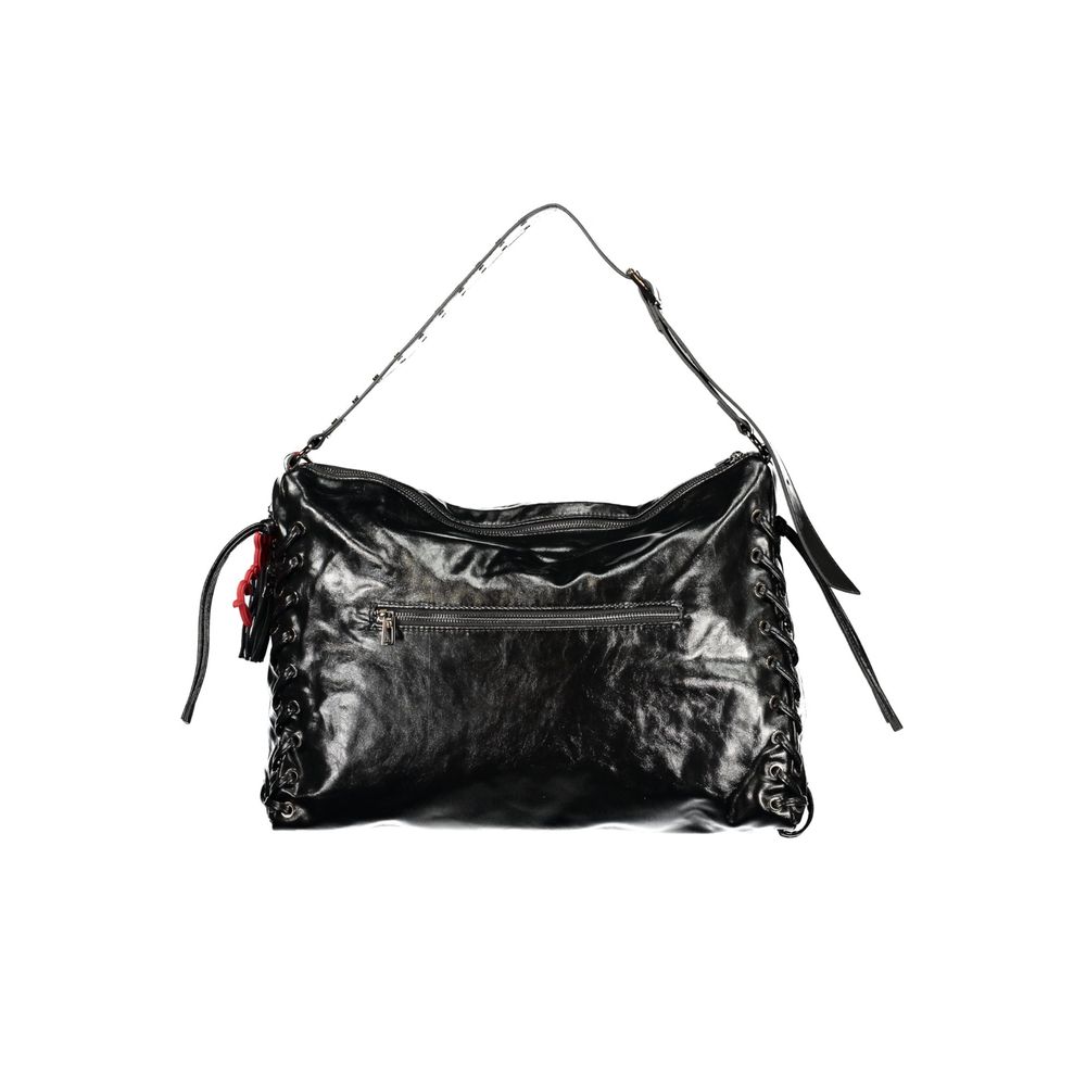Desigual Black Polyurethane Women's Bag - Eljoys Fashion 