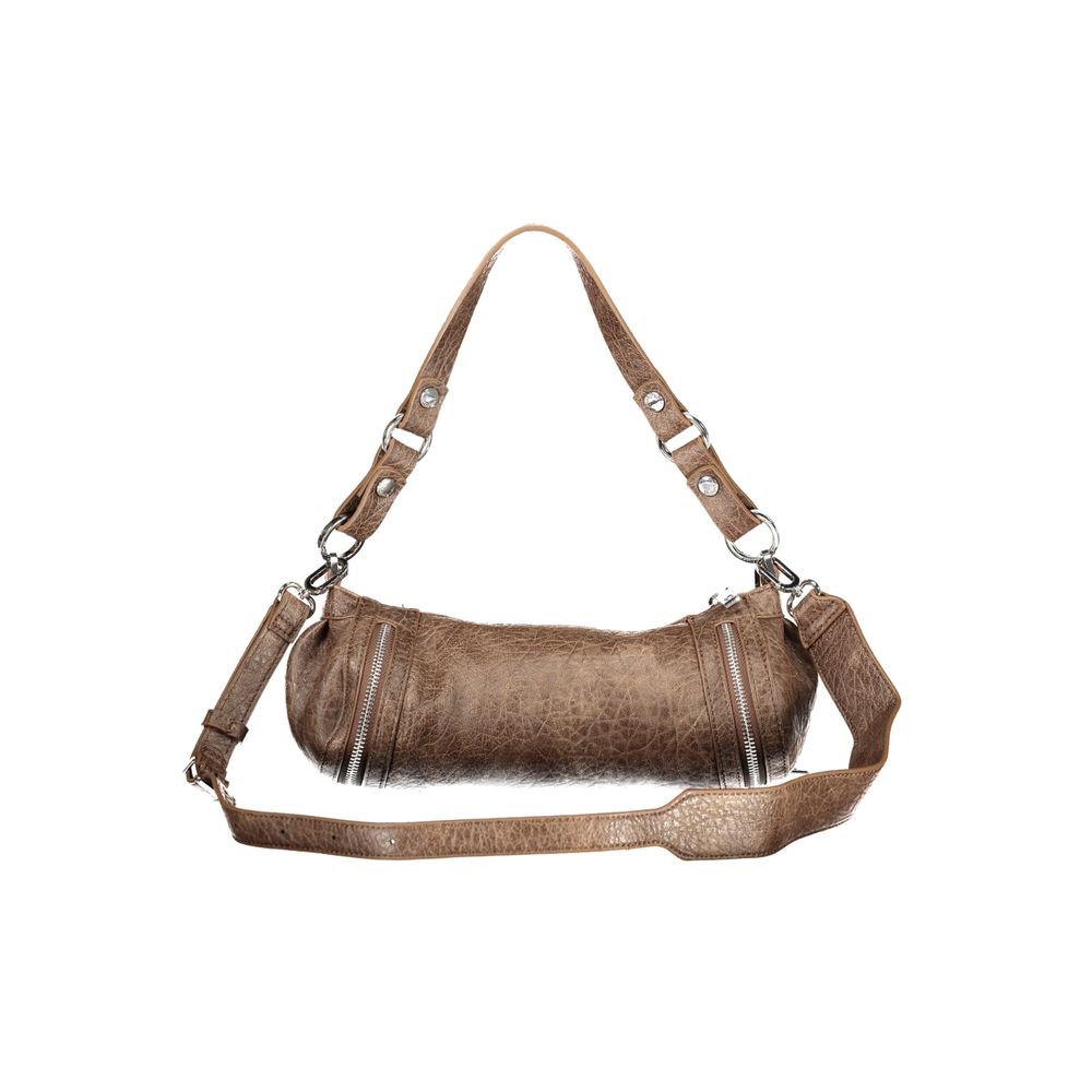 Desigual Brown Polyurethane Women Bag - Eljoys Fashion 