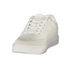 Calvin Klein White Polyurethane Men's Sneaker - Eljoys Fashion 