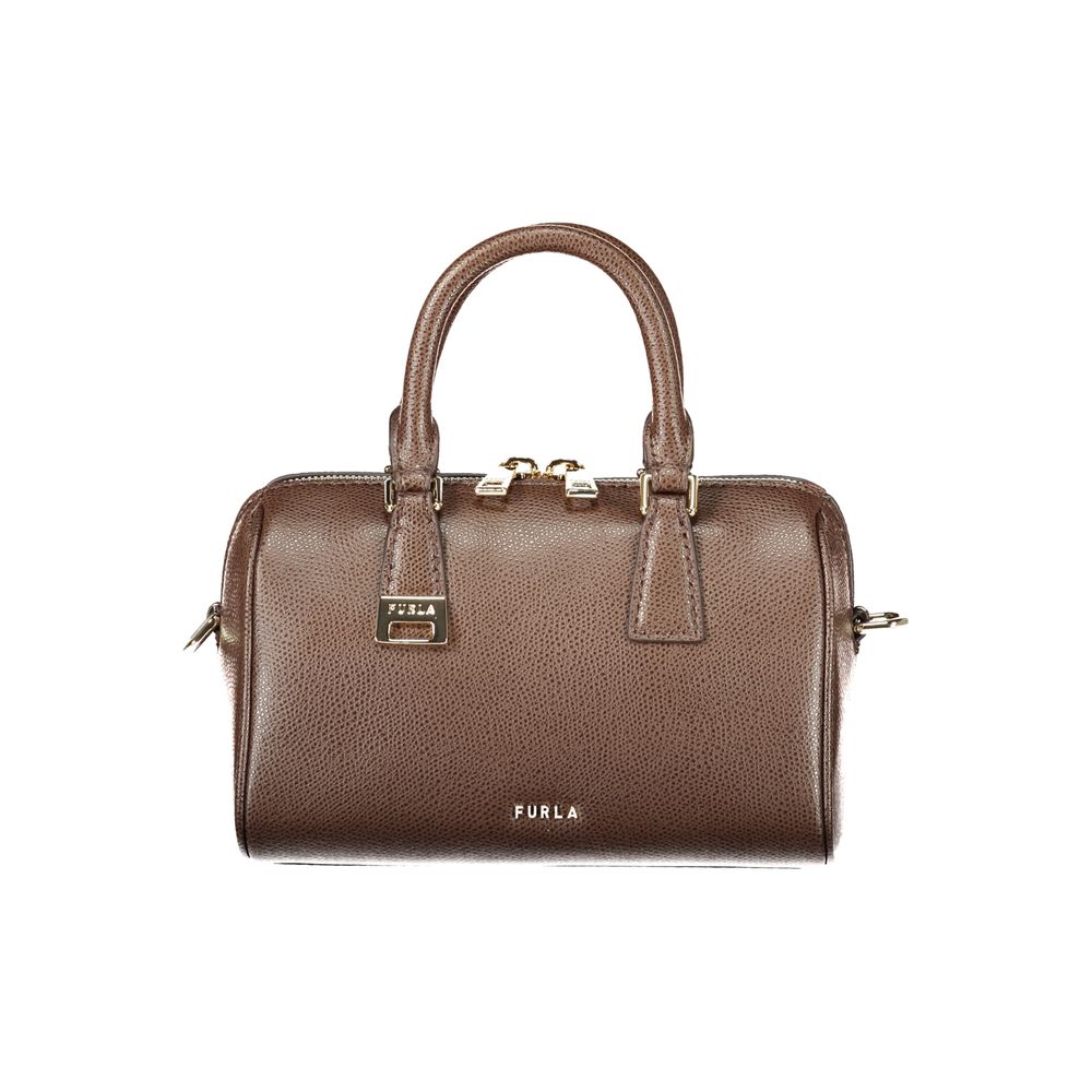 Furla Brown Leather Women's Bag - Eljoys Fashion 