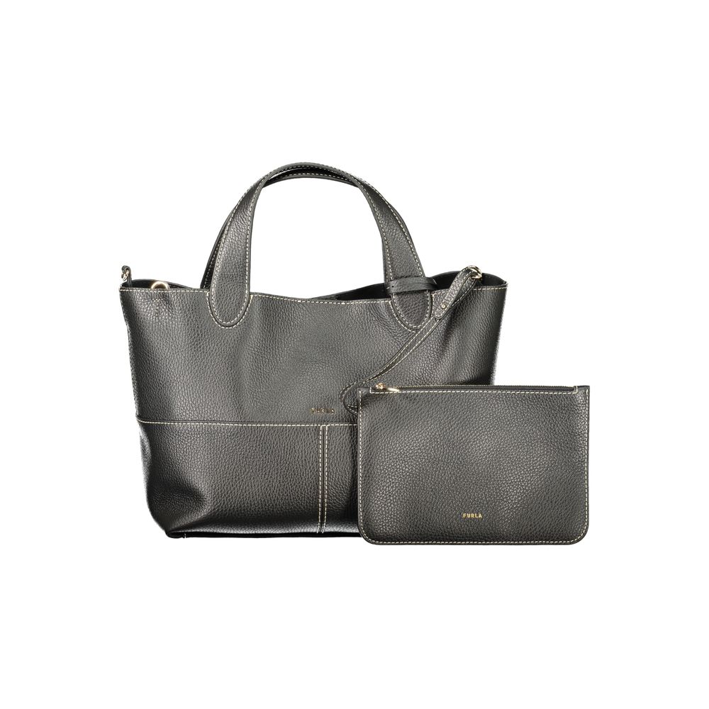 Furla Black Leather Women's Bag - Eljoys Fashion 