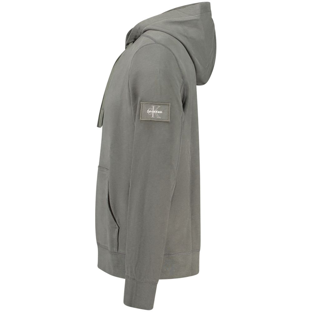 Calvin Klein Green Cotton Sweatshirt - Eljoys Fashion 