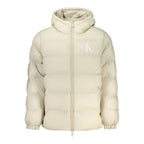 Calvin Klein Beige Polyamide Shell Jacket - Eljoys Fashion 