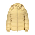 Calvin Klein Beige Nylon Full-Length Jacket - Eljoys Fashion 