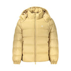 Calvin Klein Beige Nylon Full-Length Jacket - Eljoys Fashion 