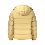 Calvin Klein Beige Nylon Full-Length Jacket - Eljoys Fashion 