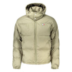 Tommy Hilfiger Green Polyester Full-Length Jacket - Eljoys Fashion 