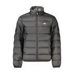 Tommy Hilfiger Black Polyester Men's Jacket - Eljoys Fashion 