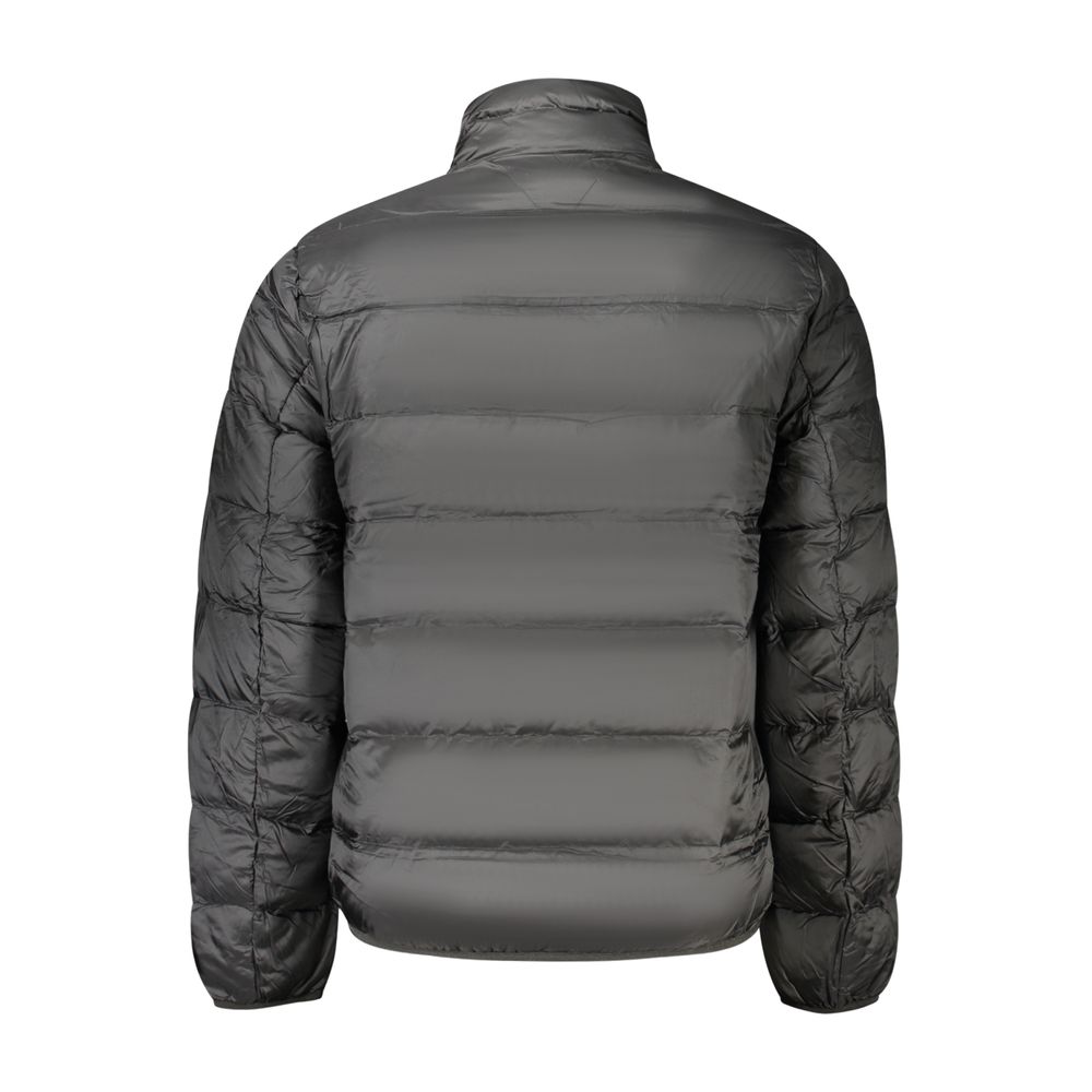 Tommy Hilfiger Black Polyester Men's Jacket - Eljoys Fashion 
