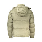 Tommy Hilfiger Green Polyester Full-Length Jacket - Eljoys Fashion 