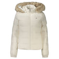Tommy Hilfiger White Polyester Women's Jacket - Eljoys Fashion 