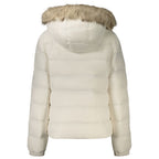 Tommy Hilfiger White Polyester Women's Jacket - Eljoys Fashion 