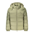 Calvin Klein Green Nylon Full-Length Jacket - Eljoys Fashion 
