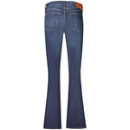 Calvin Klein Blue Cotton Bootcut Jeans - Eljoys Fashion 