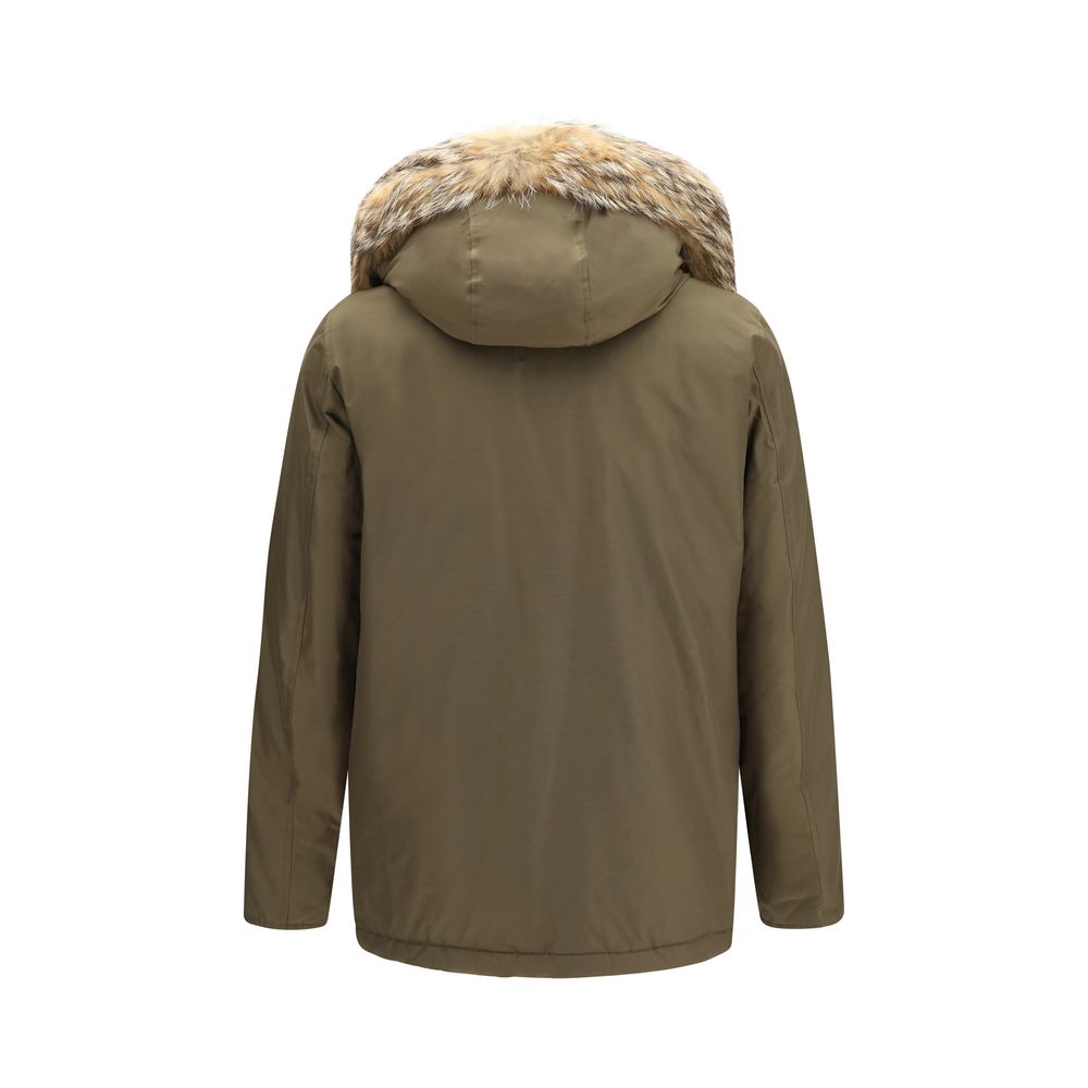 Woolrich Bicolor Cotton Parka - Eljoys Fashion 