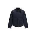 Fred Perry Blue Recycled Polyamide Full-Length Jacket - Eljoys Fashion 