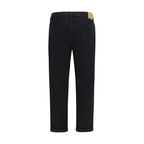 Brunello Cucinelli Black Cotton High-Waisted Jean - Eljoys Fashion 