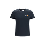 Maison Kitsuné Gray Organic Cotton T-Shirt - Eljoys Fashion 