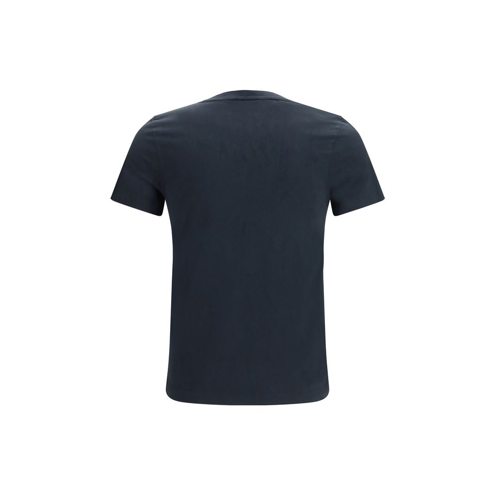 Maison Kitsuné Gray Organic Cotton T-Shirt - Eljoys Fashion 