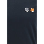 Maison Kitsuné Gray Organic Cotton T-Shirt - Eljoys Fashion 