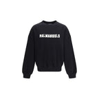 Palm Angels Black Cotton Sweatshirt - Eljoys Fashion 