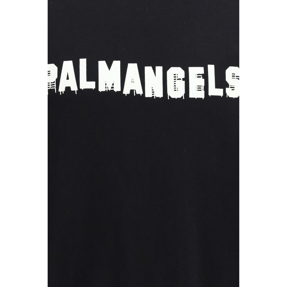 Palm Angels Black Cotton Sweatshirt - Eljoys Fashion 