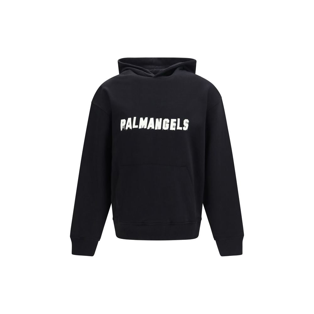 Palm Angels Black Cotton Sweatshirt - Eljoys Fashion 