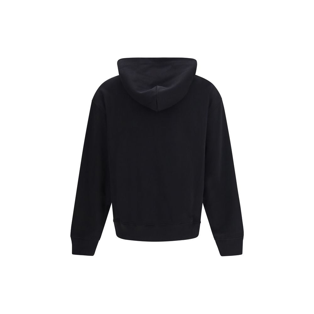 Palm Angels Black Cotton Sweatshirt - Eljoys Fashion 