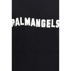 Palm Angels Black Cotton Sweatshirt - Eljoys Fashion 