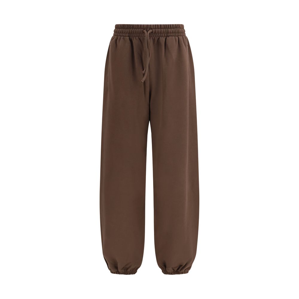 Palm Angels Brown Cotton Sweatshirt - Eljoys Fashion 