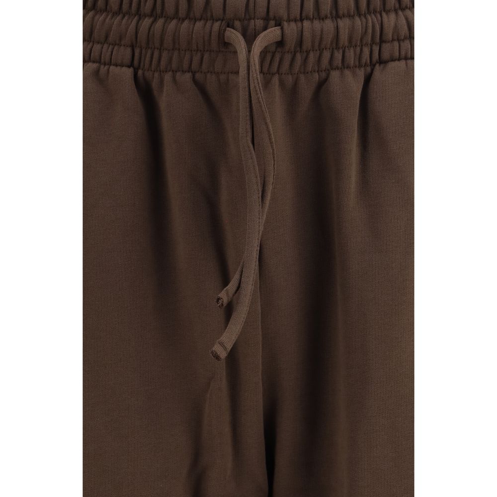 Palm Angels Brown Cotton Sweatshirt - Eljoys Fashion 
