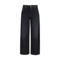 Palm Angels Black Cotton Jeans Denim - Eljoys Fashion 