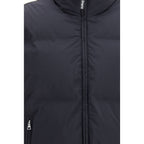 Palm Angels Black Polyamide Full-Length Jacket - Eljoys Fashion 
