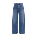 Palm Angels Blue Cotton Jeans Denim - Eljoys Fashion 