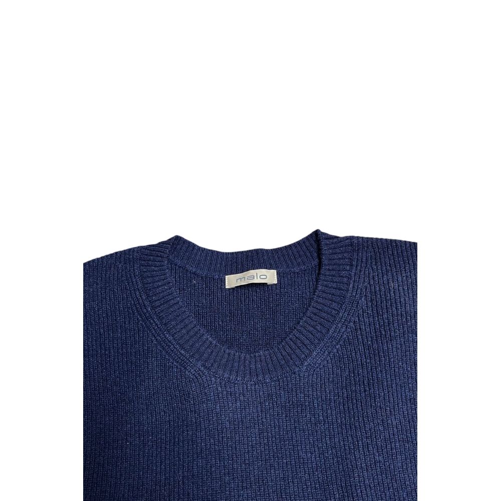 Malo Blue Wool Men's Sweater - Eljoys Fashion 