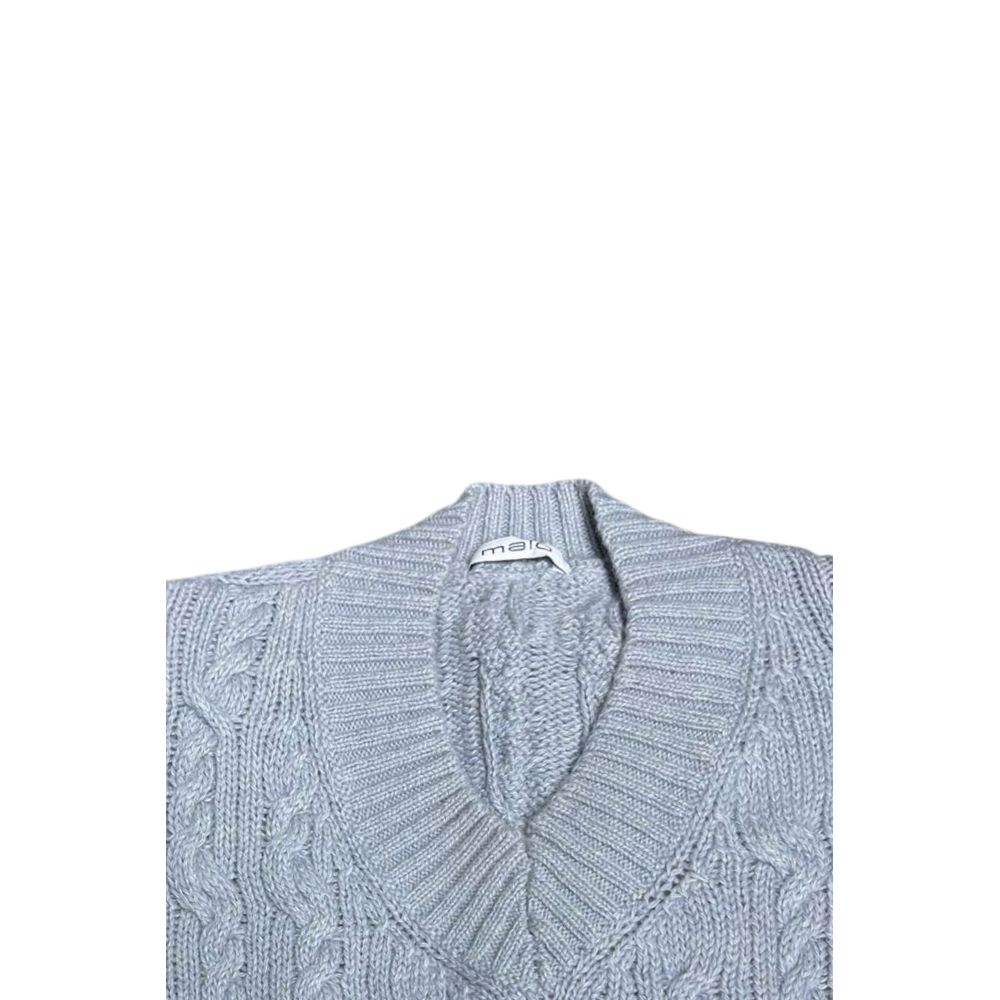 Malo Light Blue Wool Men Sweater - Eljoys Fashion 