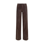 L'Agence Brown Cotton Jeans Denim