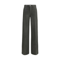 L'Agence Bicolor Cotton Flared Jeans - Eljoys Fashion 