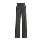 L'Agence Bicolor Cotton Flared Jeans - Eljoys Fashion 