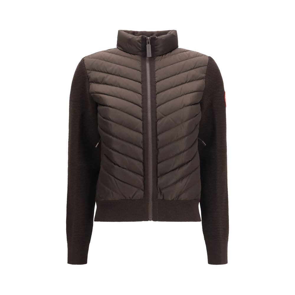 Canada Goose Brown Wool Oves Aries Full-Length Jacket - Eljoys Fashion 