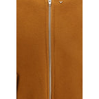 Valentino Garavani Brown Wool Oves Aries Bomber - Eljoys Fashion 