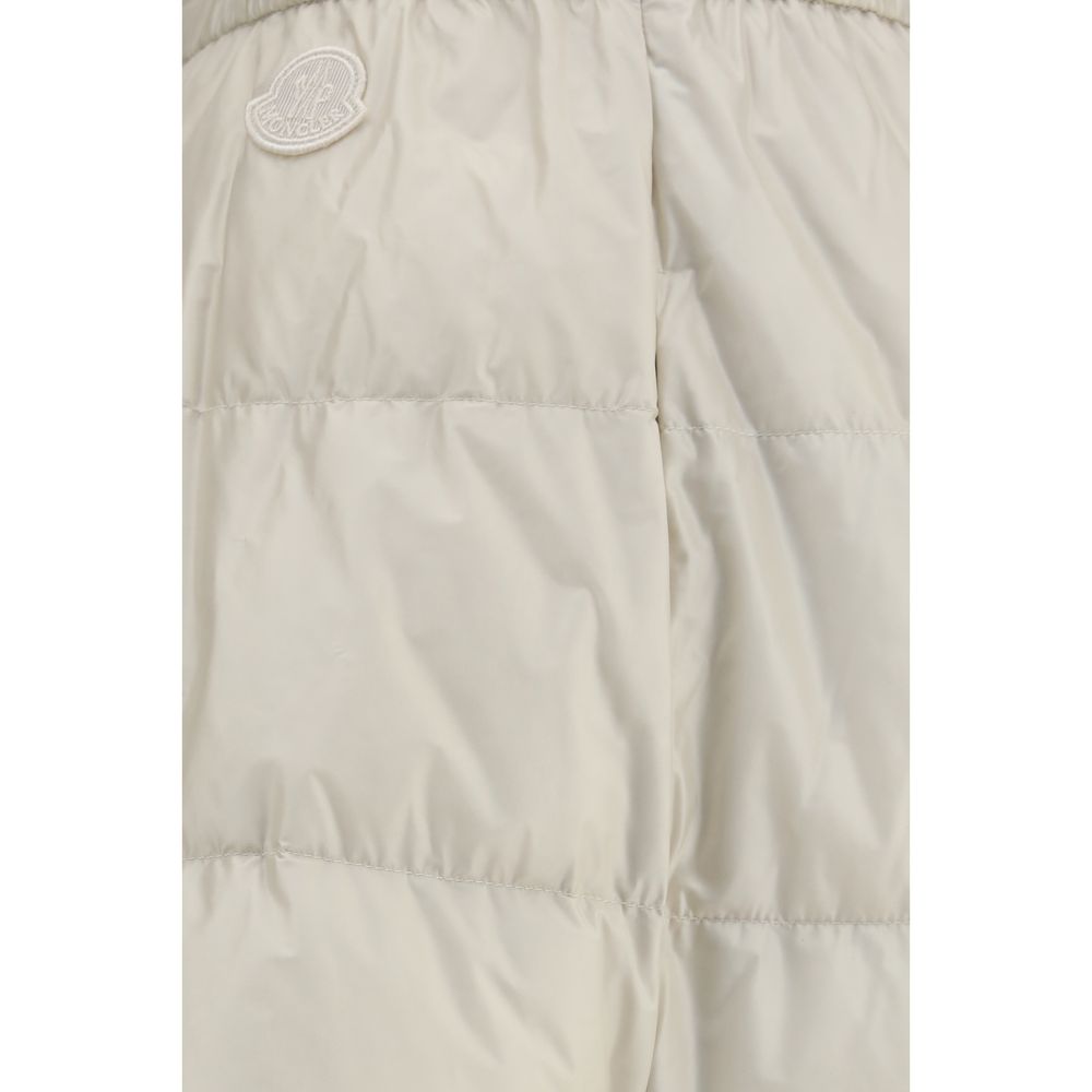 Moncler Beige Nylon Midi Skirt - Eljoys Fashion 
