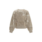Brunello Cucinelli Beige Mohair Sweatshirt - Eljoys Fashion 