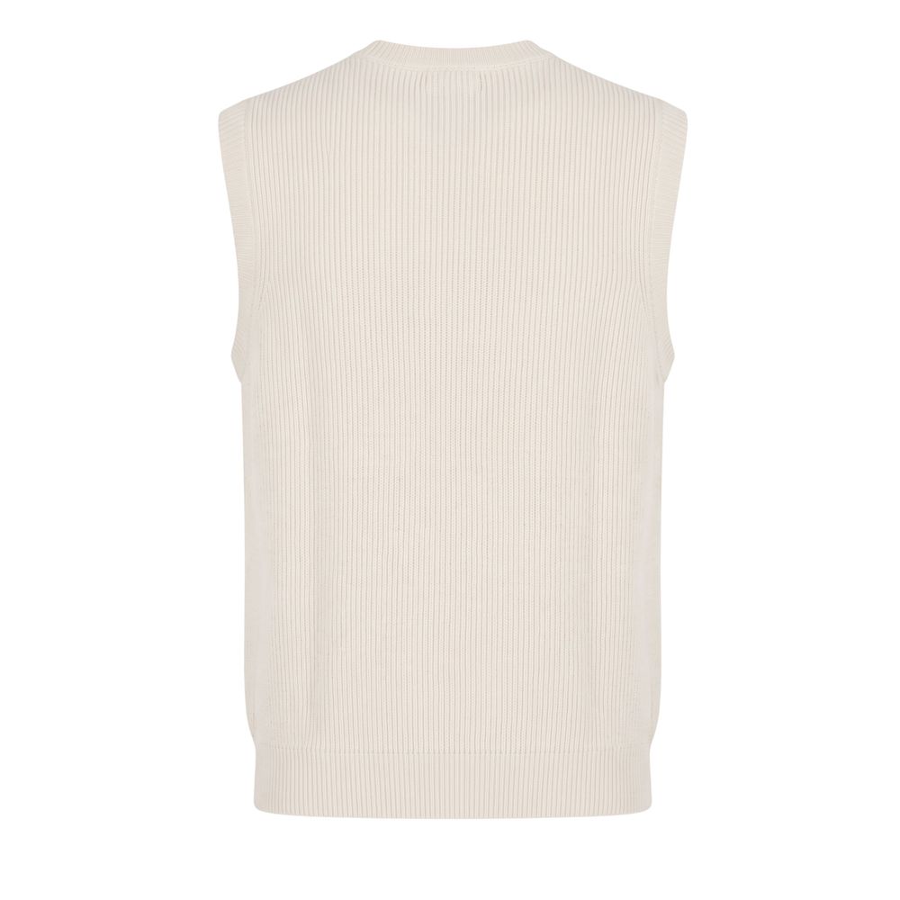 Malo White Wool Men Sweater - Eljoys Fashion 