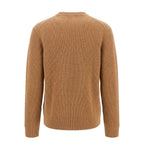 Malo Brown Wool Men Sweater - Eljoys Fashion 